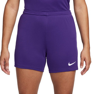 Shorts Nike mujer Dri-Fit Park 3 - Pantalón corto para mujer de entrenamiento Nike - púrpura