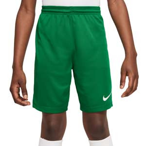 Shorts Nike niño Dri-Fit Park 3 - Pantalón corto infantil de entrenamiento Nike - verde