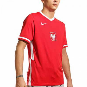 Camiseta Nike 2a Polonia 2020 Stadium - Camiseta segunda equipación Nike selección de Polonia 2020 - roja