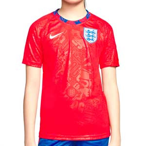 Camiseta Nike Inglaterra niño pre-match