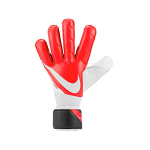 Nike GK Vapor Grip3 - Guantes de portero profesionales Nike corte Grip 3 - rojos, blancos