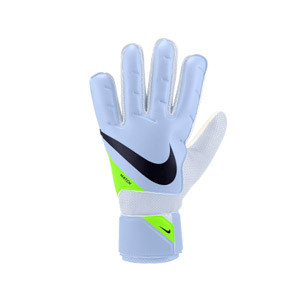Nike GK Match - Guantes de portero Nike corte flat - azul claro