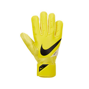 Nike GK Match - Guantes de portero Nike corte flat - amarillos