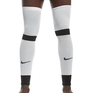 Medias sin pie Nike Matchfit - Medias de fútbol Nike sin pie - blancas - frontal