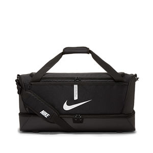 Bolsa de deporte Nike Academy Team grande con zapatillero - Bolsa de entrenamiento de fútbol con zapatillero Nike (63 x 30 x 30 cm) - negra