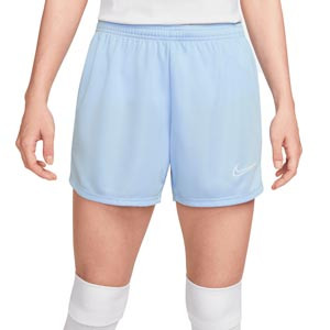 Short Nike mujer Dri-Fit Academy 21 - Pantalón corto de mujer para entrenamiento Nike - azul claro