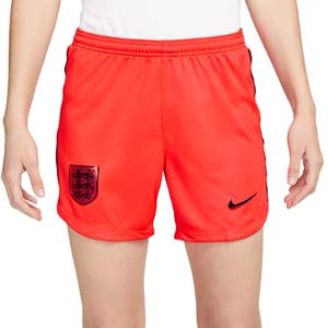 Short Nike 2a Inglaterra mujer 2022 2023 Dri-Fit Stadium - Pantalón corto segunda equipación de mujer de la selección inglesa para la Women's Euro 2022 - blanco