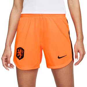 Short Nike Holanda mujer 2022 2023 Dri-Fit Stadium - Pantalón corto primera equipación de mujer de la selección holandesa para la Women's Euro 2022 - naranja