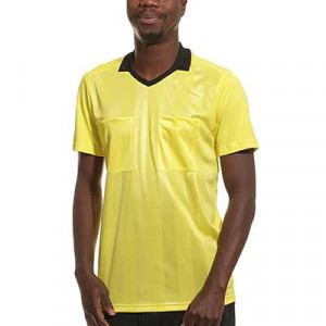Camiseta adidas Referee 18 - Camiseta de manga corta adidas de árbitro - amarilla - frontal