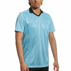 Camiseta adidas Referee 18 - Camiseta de manga corta adidas de árbitro - azul celeste - frontal