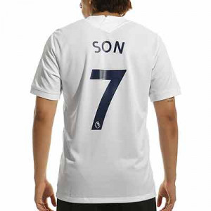 Camiseta Nike Tottenham Son 2021 2022 Dri-Fit Stadium - Camiseta primera equipación Son Heung-min Nike del Tottenham Hotspur 2021 2022 - blanca