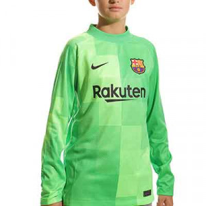 Camiseta Nike Barcelona niño portero 2021 2022 Stadium