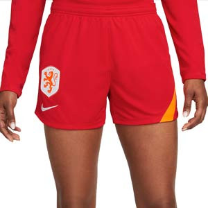 Short Nike Holanda mujer entrenamiento Dri-Fit Academy Pro - Pantalón corto de entrenamiento de mujer adidas de la selección holandesa para la Women's Euro 2022 - rojo