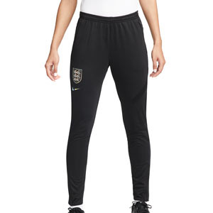 Pantalón Nike Inglaterra mujer entreno Dri-Fit Academy Pro - Pantalón largo de entrenamiento de mujer adidas de la selección inglesa para la Women's Euro 2022 - negro