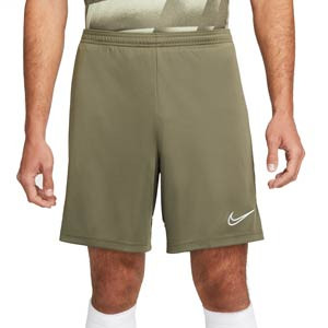 Short Nike Dri-Fit Academy 21 - Pantalón corto de entrenamiento de fútbol Nike - verde oscuro