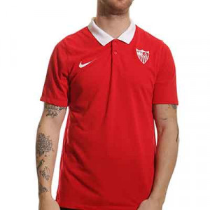 Polo Nike Sevilla paseo - Polo de paseo Nike del Sevilla FC - rojo