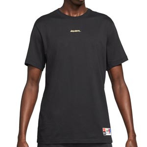 Camiseta Nike FC Joga Bonito - Camiseta de manga corta de algodón de la colección Joga Bonito - negra - frontal