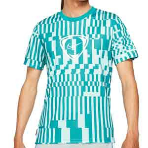 Camiseta Nike Dry Academy Joga Bonito - Camiseta de manga corta de poliéster Nike de la colección Joga Bonito - azul celeste - frontal