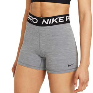 Mallas Nike Pro 365 mujer 13 cm - Mallas cortas de mujer Nike para fútbol - grises