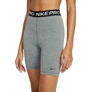 Mallas Nike Pro 365 mujer 18 cm - Mallas cortas de mujer Nike para fútbol - grises