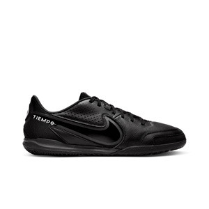 Nike Tiempo Legend 9 Academy IC - Zapatillas de fútbol sala de piel Nike suela lisa IC - negras