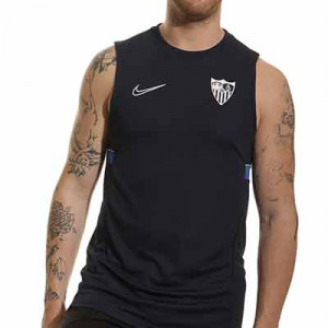 Camiseta Nike Sevilla entrenamiento - Camiseta de tirantes de entrenamiento Nike del Sevilla FC - azul marino