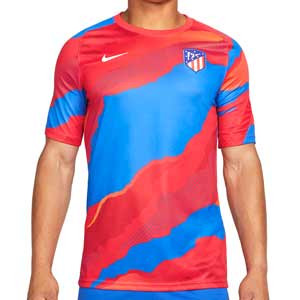 Camiseta Nike Atlético pre-match UCL - Camiseta pre partido del Atlético de Madrid para la Champions League 2021 2022 - roja