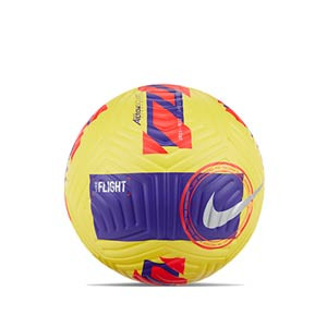 Balón Nike Flight FIFA talla 5 - Balón de fútbol profesional Nike talla 5 - amarillo, lila 