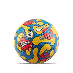 Balón Nike Premier League 21 2022 Strike Hi-vis talla 5 - Balón de fútbol de invierno Nike de la Premier League 2021 2022 talla 5 - amarillo