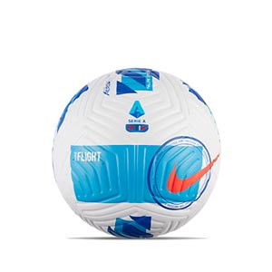 Balón Nike Serie A 21 2022 Flight FIFA talla 5 - Balón de fútbol Nike de la Serie A 2021 2022 talla 5 - blanco, azul