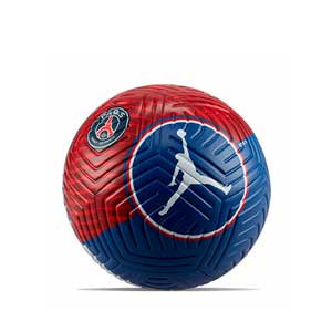 Balón Nike PSG x Jordan Strike talla 4 - Balón de fútbol Nike del París Saint-Germain de talla 4 - azul, rojo
