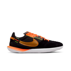Nike Street Gato - Zapatillas de fútbol sala callejero de piel Nike - negras, naranjas