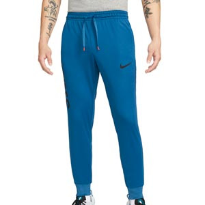 Pantalón Nike FC Dri-Fit Libero - Pantalón largo de calle Nike F.C. - azul marino
