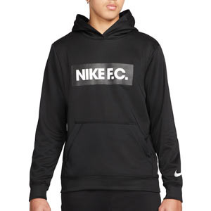 Sudadera Nike FC Dri-Fit Libero Hoodie - Sudadera con capucha de calle Nike F.C. - negra