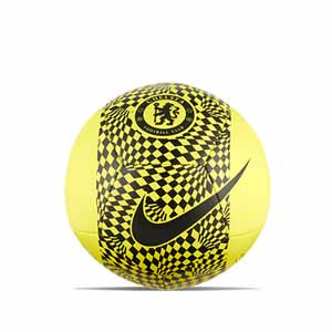 Balón Nike Chelsea Pitch talla 5 - Balón de fútbol Nike del Chelsea FC de talla 5 - amarillo