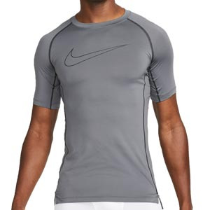 Camiseta interior térmica Nike Pro Dri-Fit - Camiseta interior compresiva de manga corta Nike - gris