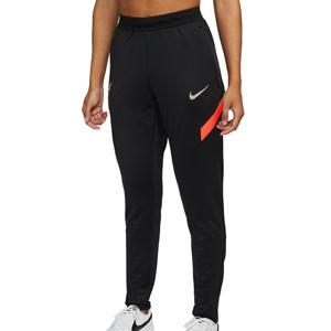 Pantalón Nike Liverpool mujer entrenamiento Dri-Fit Strike - Pantalón largo de entrenamiento para mujer Nike deláLiverpool FC - negro