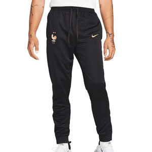Pantalón Nike Francia Travel - Pantalón largo de paseo Nike de la selección francesa - negro
