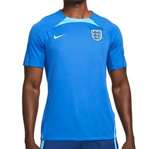 Camiseta Nike Inglaterra entreno Dri-Fit Strike - Camiseta de entrenamiento Nike de la selección de Inglaterra - azul 