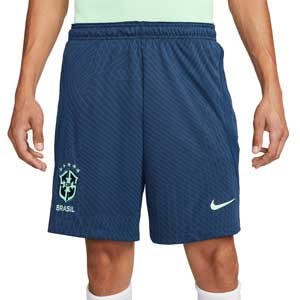 Short Nike Brasil entrenamiento Dri-Fit Strike - Pantalón corto de entrenamiento Nike de la selección brasileña - azul marino