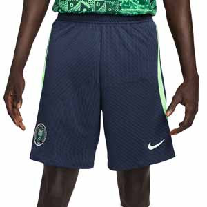 Short Nike Nigeria entrenamiento Dri-Fit Strike - Pantalón corto de entrenamiento Nike de la selección de Nigeria - azul marino