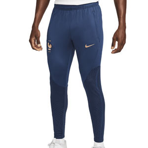 Pantalón Nike Francia entreno Dri-Fit Strike - Pantalón largo de entreno Nike de Francia - azul marino