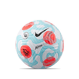 Balón de fútbol Nike Premier League Flight 3rd talla 5 - Balón de fútbol Nike de la Premier League talla 5 - blanco, azul