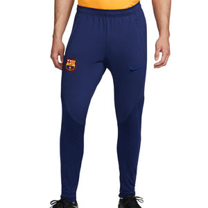 Pantalón Nike Barcelona entrenamiento Dri-Fit Strike - Pantalón largo de entrenamiento Nike del FC Barcelona - azul marino
