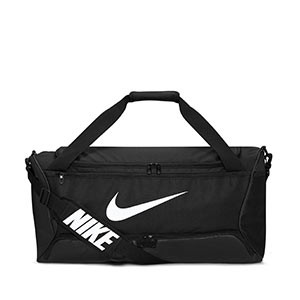 Bolsa de deporte Nike Brasilia mediana - Bolsa de entrenamiento de fútbol Nike (63 x 30 x 30 cm) - negra