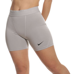 Mallas cortas Nike Pro mujer Dri-Fit Strike - Mallas cortas de fútbol para mujer Nike - gris