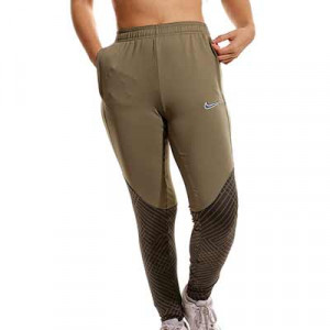 Pantalón Nike mujer Dri-Fit Strike - Pantalón largo de entrenamiento de fútbol para mujer Nike - verde oscuro
