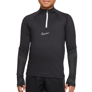 Sudadera Nike niño Dri-Fit Strike - Sudadera de entrenamiento de fútbol Nike infantil - negra
