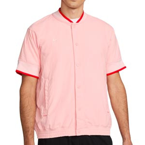 Camisa Nike FC Tribuna Whitespace - Camisa de calle Nike FC - rosa salmón