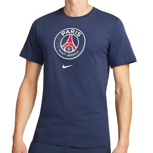 Camiseta de algodón Nike PSG Crest